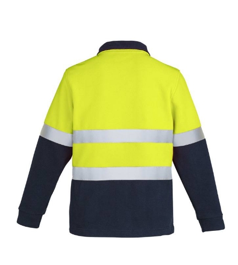 Picture of Syzmik, Mens Hi Vis Fleece Jumper - Hoop Taped